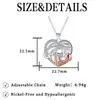 Knn-224 Collar de Nicho de Gama Alta para Mujer Dibujos Animados Transfronterizo Joyería de Oro Rosa Moda Versátil Collar para Suéter