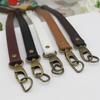 Línea de presión de 18 mm de ancho, 40 cm de largo, corta, PU, portátil, con hebilla de mano, bolsa con accesorios para bolsa DIY, salida de fábrica
