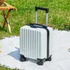 Maleta de Dropshipping 20X30X40 Estuche de Abordaje Aéreo Primavera y Otoño Maleta Pequeña de 14 pulgadas Maleta con Ruedas Distribución