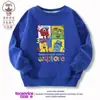 Sudadera para Niños Numberblocks Estilo Primavera y Otoño Camiseta Básica Infantil Atuendo Estiloso Versión Coreana