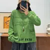 Cárdigan de Punto de Algodón de Manga Larga para Mujer, Chaqueta Corta de Encaje, Suéter Simple Versátil de Cuello Redondo, Nueva Ropa de Abrigo Otoño 2026