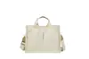 Bolsa de Lona Minimalista Estilo Japonês para Levar na Mão Bolsa Transversal Portátil Casual Moda para Ir ao Trabalho Bolsa Tote Transversal de Ombro