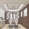 Cortina de Cuentas Decorativas de Cristal para Separador de Sala de Estar, Pantalla y Separador de Puerta a Puerta, Adecuada para Pasillo, Baño y Entrada, No Requiere Taladrar