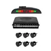Fabricante de Origen Suministra Pantalla LED Alarma de Voz Real Radar de Reversa con 2/4/6/8 Sensores