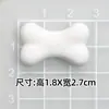 Perro pacha de trasero lindo accesorios DIY perro de goma blanda agujero para perro zapatillas decoración de bolsa para portátil accesorios al por mayor