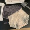 Ropa interior de satén de alta gama Imperial Concubine para mujer, cintura media, hermosa cadera, encaje, entrepierna de seda sexy, talla grande, nuevas bragas