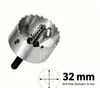 Machado de Máquina Métrica HSS 6542, Macho de Corte de Rosca de Alta Dureza para Aço Carbono Ferro Cobre Máquina de Perfuração Ferramenta