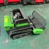 Máquina Pionera Diesel de Alta Potencia para Exportación con Cuchillas de Cadena Trituradora de Maleza Cortacésped Inteligente Multifuncional Agrícola con Control Remoto