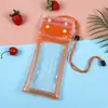 Nueva funda impermeable para teléfono con bolsa de aire sellada, compatible con pantalla táctil, suministros para isla al aire libre, funda impermeable para playa, natación y rafting