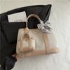 2025 Bolso de Lona Nuevo para Mujer Gran Capacidad Mori Meng Casual Otoño Hombro Portátil Estudiante Universitario Bolsa Tote para Clase