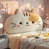 Cojín Respaldo con Forma de Nube para Cama Infantil, Almohada Respaldo Suave, Cojín de Tatami, Cojín de Cama Estilo Princesa, Respaldo Grande