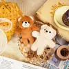 Adorable Elefantito Muñeco Compañero de Escritorio Adorno Peluche Osito Compañero Infantil Compañero de Estudio Colgante para Bolsa de Regalo