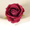 Simulación Flores de Rosa Pequeñas de Franela Cabezas de Flor Boda Ceremonia Boda Coche Escena Decoración de Hotel Pared de Flores Arco Flores de Seda Venta al por Mayor