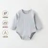 Roupa Envolvente para Bebê Recém-Nascido, Roupa Íntima para Primavera, Outono e Inverno, Macacão de Bebê com Capuz Triângulo de Manga Comprida, Pijama Padrão de Algodão Puro