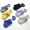 Guantes de invierno para niños de 1 a 2 años, cálidos y gruesos, con forro polar, bonitos y pequeños, de lana con patrón bordado.
