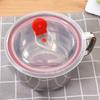 Tazón de fideos instantáneos de acero inoxidable de 15 cm con tapa, recipiente hermético antiescaldaduras, tazón de arroz pequeño, lonchera, venta al por mayor