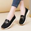 Nuevos Mocasines Versátiles Slip-On de Primavera con Mocasines de Suela Baja Suave Cómoda, Zapatos Casuales Deportivos de Talla Grande