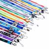 Personalización al por mayor de cordones de poliéster unisex para teléfonos móviles, cordones para identificación, cordones para insignias y cordones para exposiciones con transferencia de calor