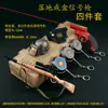 Juego de cuatro piezas de adornos totalmente metálicos para KAR98K