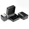 Caja de Embalaje para Joyería de Esquina Redondeada de Cuero PU, Caja para Anillos, Caja para Pulseras, Caja para Pendientes, Caja para Collares, Caja de Joyería, Caja de Regalo