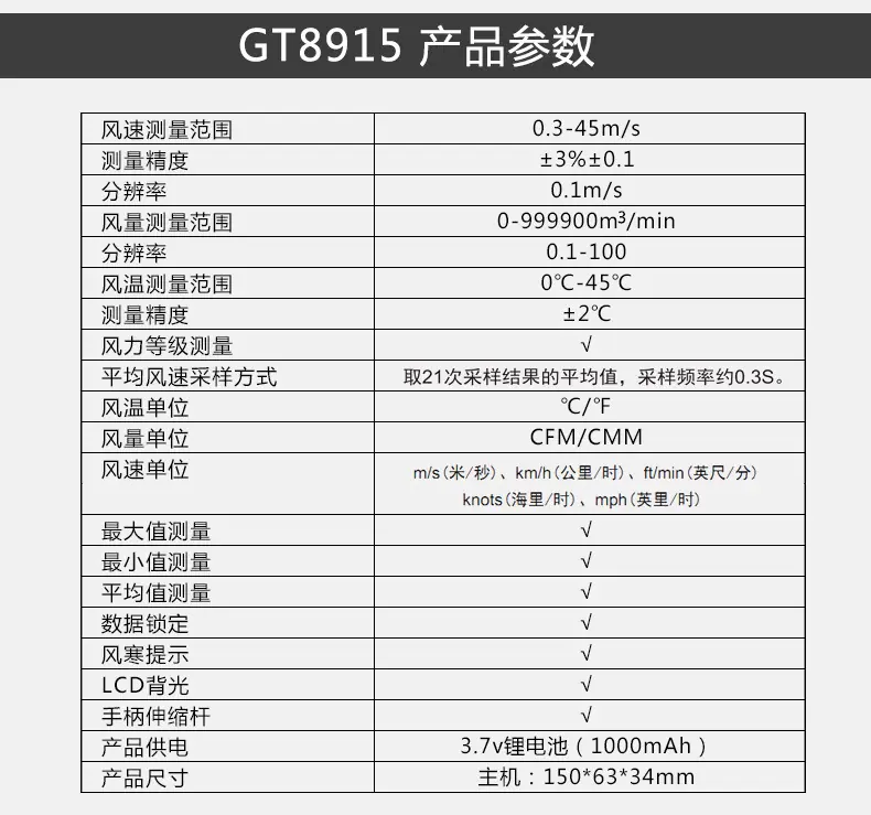 GT8915参数