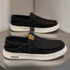 Zapatos de Tela de Pekín para Hombre, Zapatos Casuales Transpirables de Verano, Zapatos Deportivos para Hombre, Zapatos Perezosos Slip-On, Zapatillas para Correr de Suela Suave