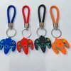 Llavero tejido a mano creativo con forma de mini bollo, colgante de juguete de moda, regalo promocional, accesorio pequeño