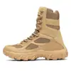 Botas Masculinas de Cano Alto para Exterior Transfronteiriças Impermeáveis Botas Militares Sapatos de Deserto Treinamento de Combate Botas para Montanha Selva Alpinismo Atacado