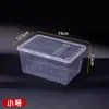 Caja de Cría Transpirable Shark Totalitery 19*12.5*7.5CM Acuario Pequeño de Escritorio Semitransparente con Luz