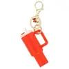 Chaveiro de copo de gelo novo transfronteiriço Chaveiro Stanley Pingente de chaveiro Stanley pode colocar batom Pendurar na mochila