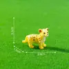 Paisaje en miniatura, figuras de animales de dinosaurio y cocodrilo creativas y realistas, decoraciones DIY para paisajismo de jardines, accesorios colgantes, adornos pequeños