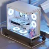Suporte Móvel para Gabinete de Computador de Mesa Base Bandeja Elevação para Debaixo da Mesa Escritório Rack de Armazenamento com Refrigeração