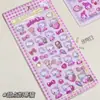 Pegatinas de Cristal Estéreo 3D, Pegatinas Decorativas Lindas de Dibujos Animados para Fundas de Teléfono Móvil de Niños, Pegatinas DIY, Pegatinas en Relieve Estilo Japonés