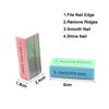 Polimento Nail Art Tools Wen Play Joias Polimento Quatro lados Square Grinding Block Nail Polishing Block Factory Outlet