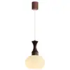 Lámpara Colgante Vintage para Mesita de Noche de Dormitorio, Lámpara de Techo Estilo Japonés Retro Wabi-Sabi para Barra, Lámpara Colgante de Cristal Estilo Chino para Pasillo y Entrada