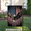 Nuevo Producto 2026 Bandera de Jardín para el Día de los Veteranos Americanos Día Conmemorativo Decoración Exterior para Jardín Patio Bandera de Tela Colgante