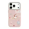 Funda Coreana Estilo Lindo y Adorable de Manzana para Teléfono Móvil 18Pro iPhone16 Dibujo Animado 3D 14 Funda Suave 17 Adecuada para 15