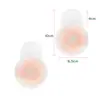 Parche de silicona para el pecho de Amazon, invisible, antideslizamiento, ligero, para levantar la parte superior del pecho, con forma de oreja de conejo.