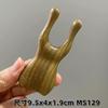 Masajeador nasal de sándalo dorado, artefacto para raspar la nariz, dispositivo de belleza para la nariz, masaje facial meridiano de hombros y cuello de xanto.