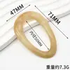 Anillos de Resina al por Mayor, Hebillas Ovaladas para Suéteres, Abrigos y Faldas, Accesorios para Bolsos, Zapatos y Sombreros, Hebillas de Cinturón, Hebillas de Anillo