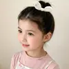 Laço de Orelha de Coelho Infantil Elástico de Cabelo para Rabo de Cavalo Alto Acessórios de Cabelo Fofos para Meninas