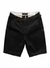 Shorts Casuales Caqui para Hombre, Marca de Moda, Ropa de Verano para Exteriores, Corte Holgado, Talla Grande, Shorts de Longitud Media, Comercio Transfronterizo