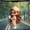 Transfronteiriço Novo Desenho Animado Criativo Menina Carro Pendurado Acessórios Mochila Pendurado Acessórios Carro Pingente Decorações Pequeno Pingente
