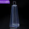 Caixa de Embalagem Cosmética com Escova de Cílios de PVC Caixa Dobrável de Embalagem para Maquiagem Caixa com Lâmina Depilatória para Sobrancelhas de Animal de Estimação Caixa de Plástico Transparente Fosco de PP