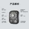 Controle Remoto Bluetooth para Celular Douyin Vídeo Curto Foto Kuaishou E-Book Selfie Deslizar Virar Página Anel Sem Fio