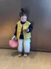 2025 Nueva Ropa de Invierno Estilo Coreano para Niños Niñas Chaleco Reversible Cuello Redondo Chaqueta Chaleco a Cuadros Chaqueta Acolchada