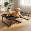 Cama de Camping Dini Dog Cama Plegable para Mascotas Cama Elevada para Perros para Todas las Estaciones Malla Transpirable Impermeable a Prueba de Humedad Verano