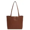 Bolso Tote Transfronterizo Nuevo de Gran Capacidad para Mujer, Bolso de Mano Moderno y Versátil, Bolso de Hombro Sencillo para el Trabajo, Bolso de Axila para Mujer