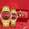 Mano rápida tiembla una generación de moda exquisita caliente escala Roma reloj de pareja nicho lujo reloj de cuarzo