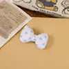 Ins poá laço DIY acessórios de joias sapatos chapéus meias acessórios de vestuário cor de doce laço preenchido com algodão material auxiliar